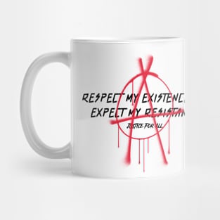 Rebellious Revolutionary anarchy resist Mug